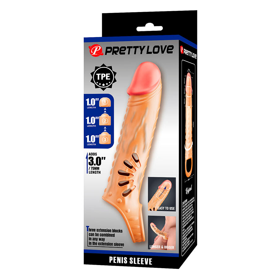PRETTY LOVE- FUNDA PARA PENE CON EXTENSORES