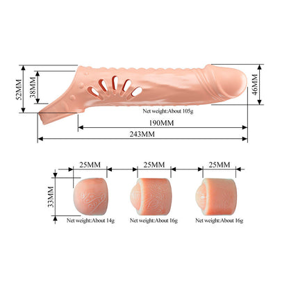 PRETTY LOVE- FUNDA PARA PENE CON EXTENSORES