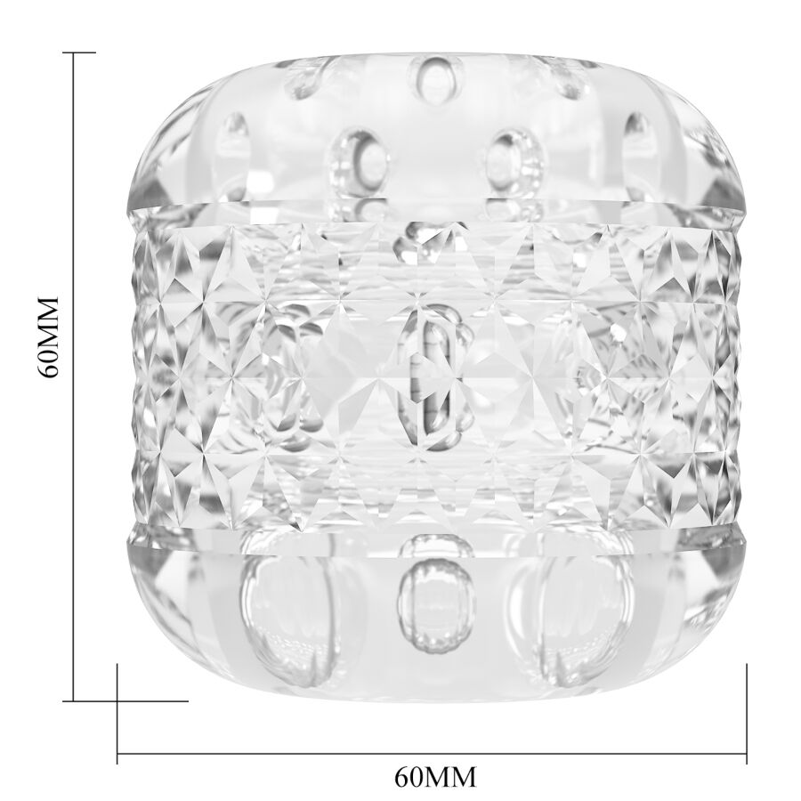 PRETTY LOVE - CRYSTLE MASTURBADOR DOBLE ENTRADA