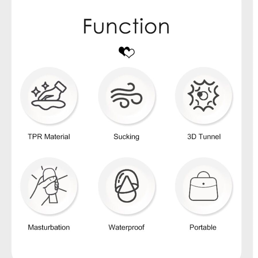 PRETTY LOVE - CARY MASTURBADOR DOBLE ENTRADA