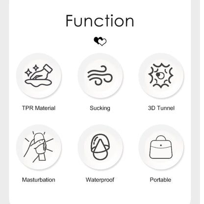 PRETTY LOVE - CARY MASTURBADOR DOBLE ENTRADA