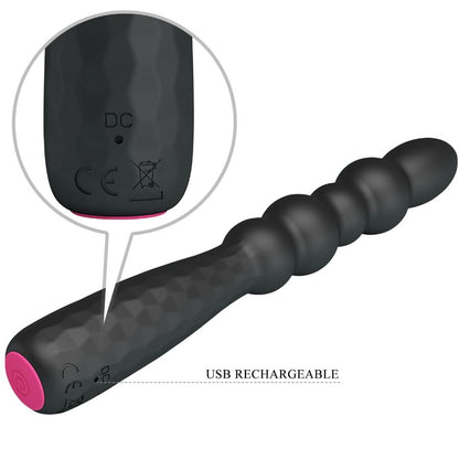 MR PLAY - PLUG ANAL FLEXIBLE CON VIBRACIÓN