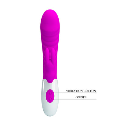PRETTY LOVE - NAUGHTY BUNNY VIBRADOR MORADO