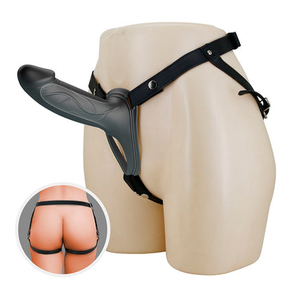 PRETTY LOVE - LANDON STRAP-ON CON VIBRACIÓN NEGRO