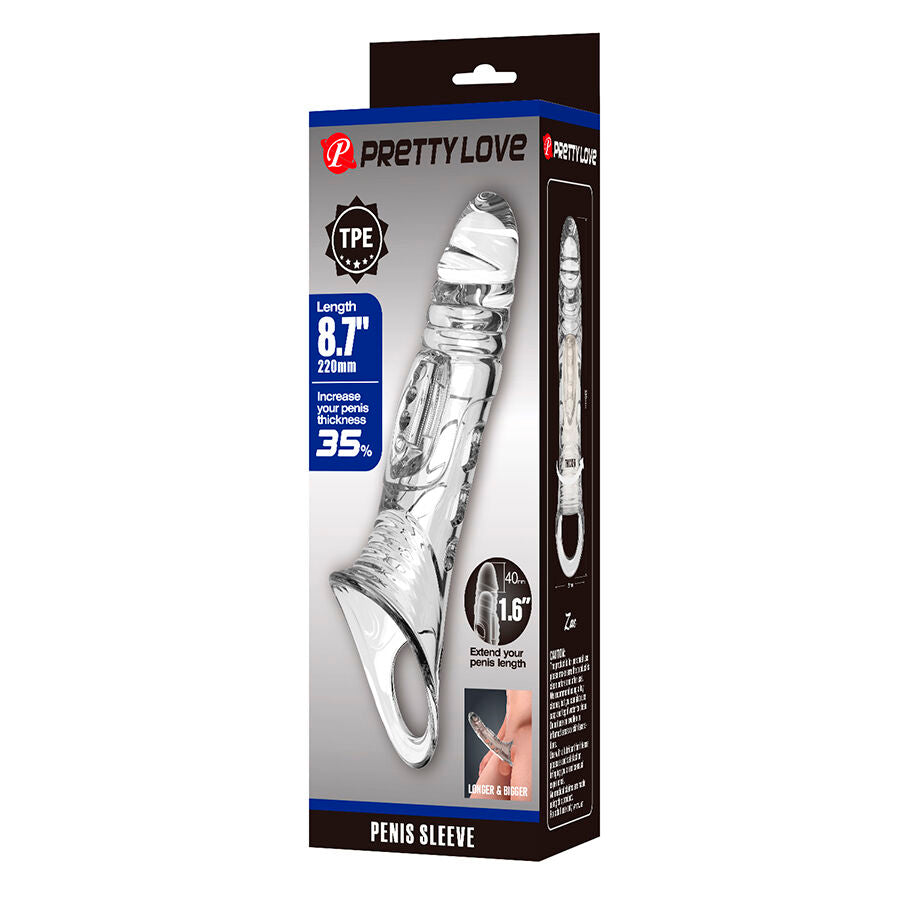 PRETTY LOVE - FUNDA PARA PENE TRANSPARENTE