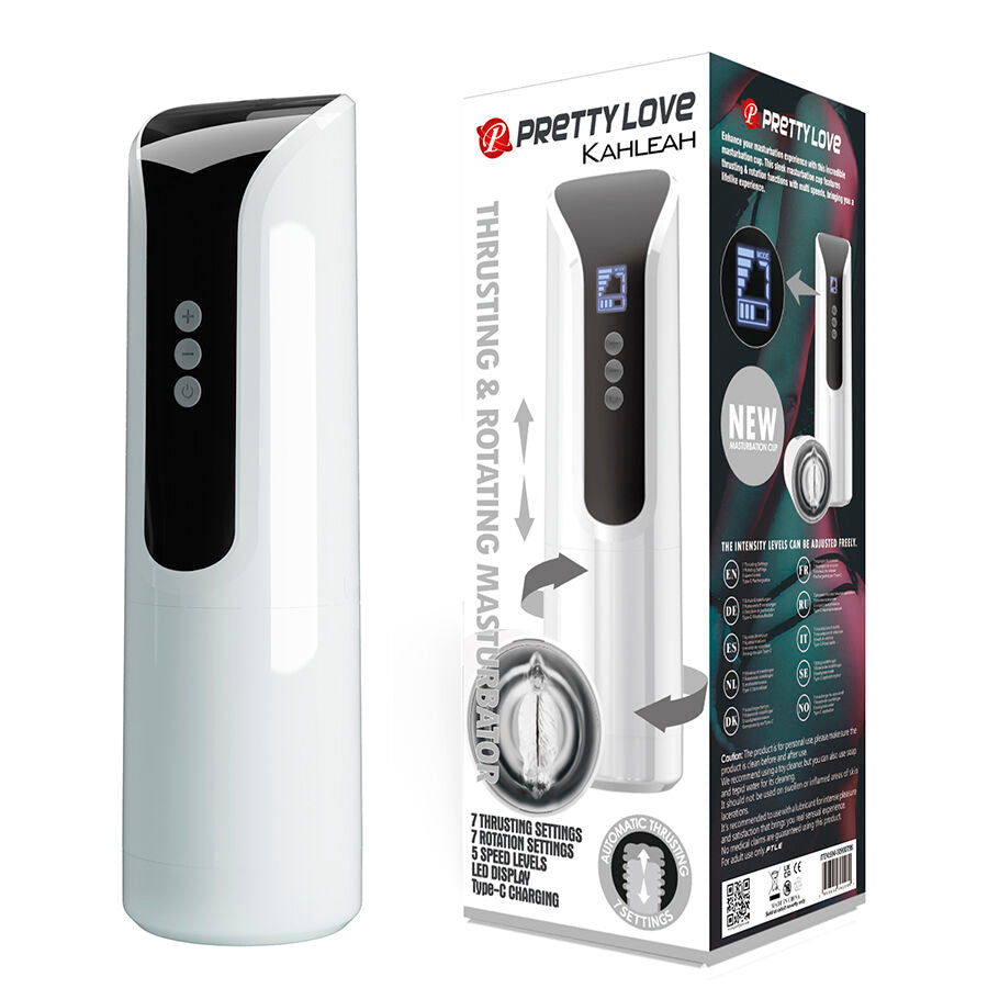 PRETTY LOVE - KAHLEAH MASTURBADOR CON EMPUJE Y ROTACIÓN