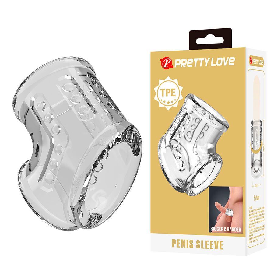 PRETTY LOVE - FUNDA CORTA PARA PENE TRANSAPARENTE