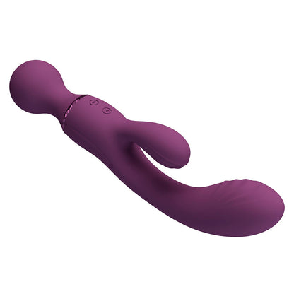 PRETTY LOVE - ALL ROUNDER VIBRADOR PUNTO G MORADO