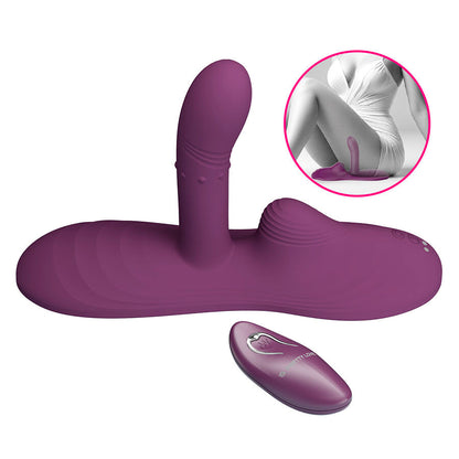 PRETTY LOVE - LUKA SIT-DOWN VIBRADOR CON EFECTO CALOR Y CONTROL REMOTO