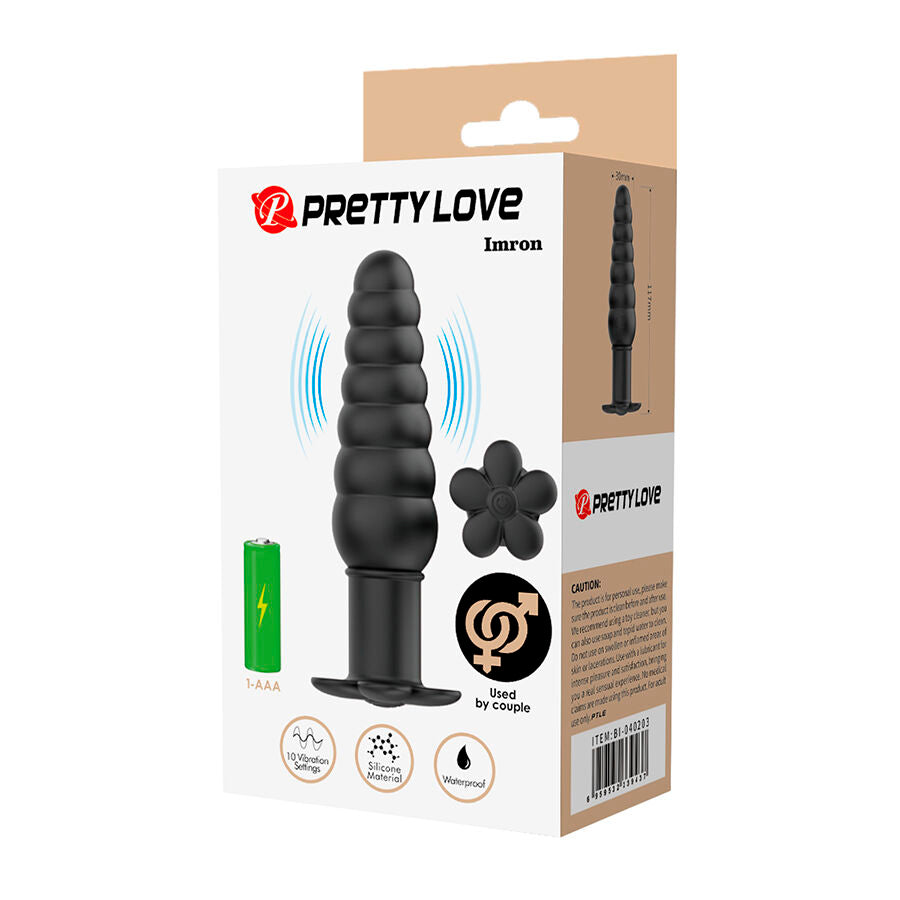 PRETTY LOVE - IMRON PLUG ANAL CON VIBRACIÓN