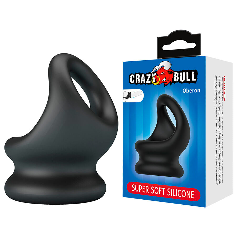 CRAZY BULL - OBERON ANILLO DE SOPORTE PARA PENE Y TESTÍCULOS