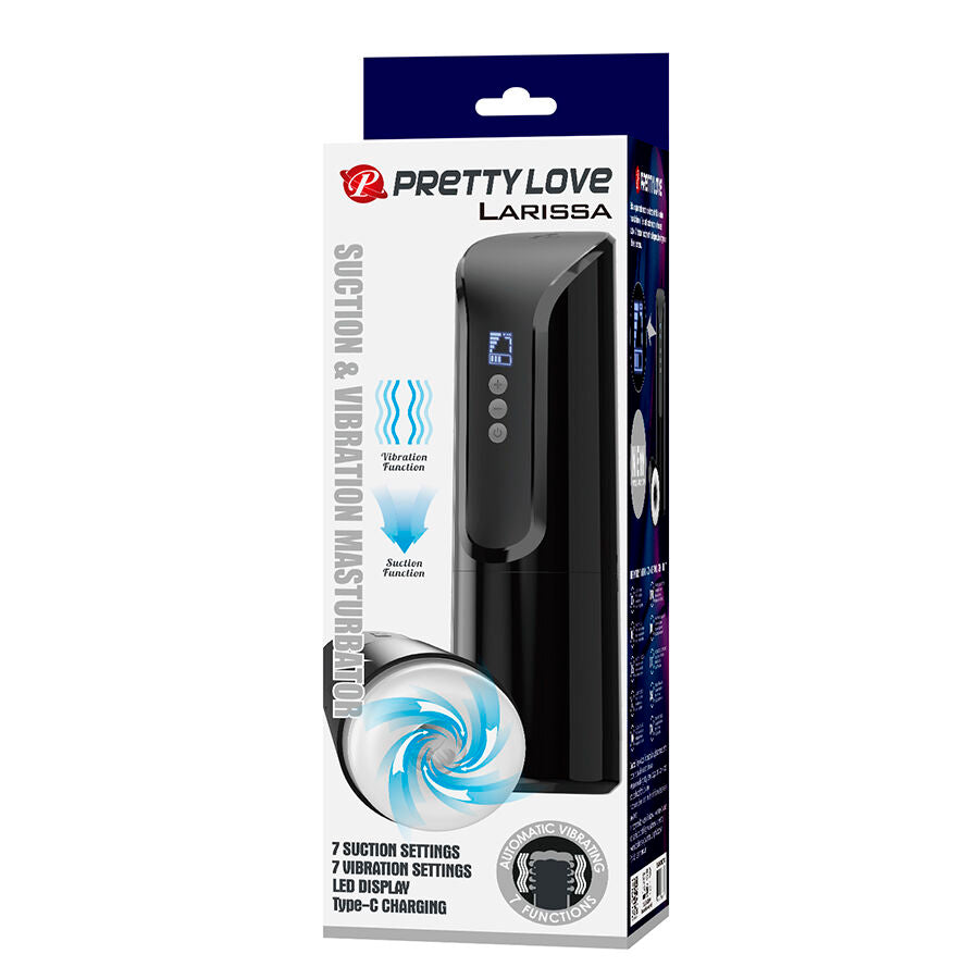 PRETTY LOVE - LARISSA MASTURBADOR SUCCIONADOR CON VIBRACIÓN