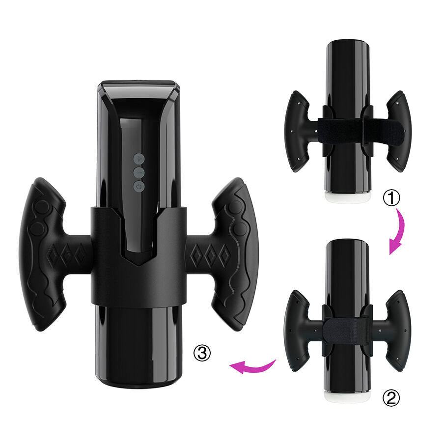 PRETTY LOVE - LARISSA MASTURBADOR SUCCIONADOR CON VIBRACIÓN + SUJECIÓN