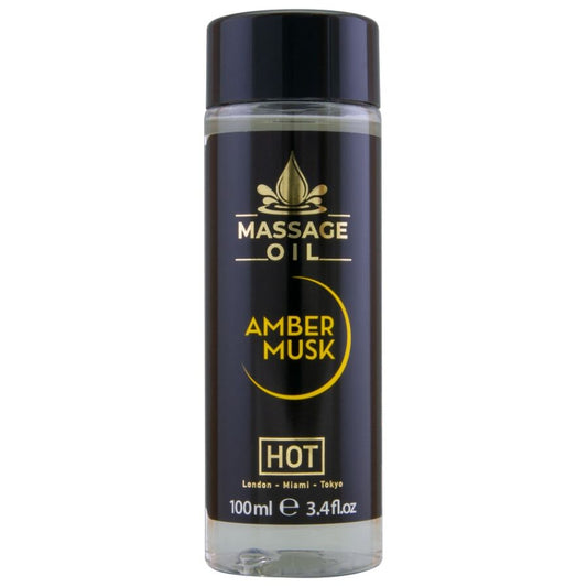 HOT - ACEITE DE MASAJE AMBER & MUSK 100 ML