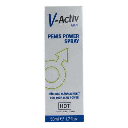 HOT - V-ACTIV PENIS POWER SPRAY PARA HOMBRE 50 ML