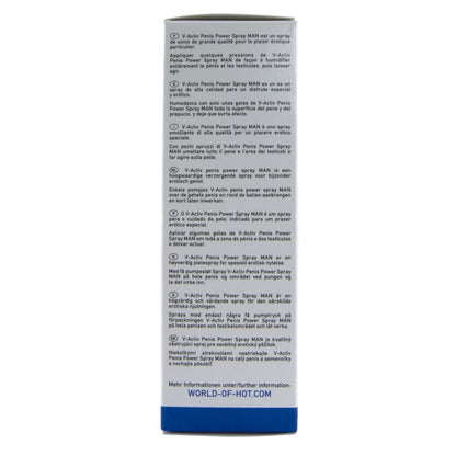 HOT - V-ACTIV PENIS POWER SPRAY PARA HOMBRE 50 ML