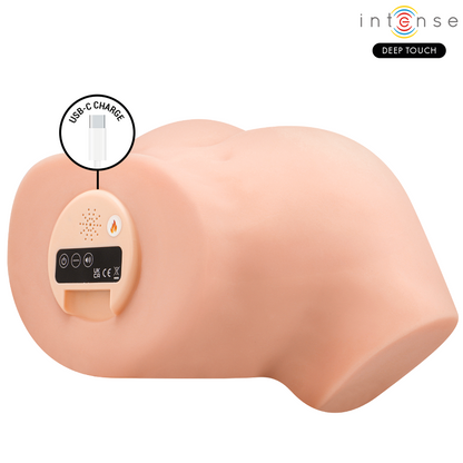 INTENSE DEEP TOUCH - NICOLE MASTURBADOR SUCCIONADOR REALÍSTICO VAGINA CON EFECTO CALOR Y SONIDO CONTROL REMOTO