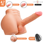 INTENSE DEEP TOUCH - RICHIE MASTURBADOR DILDO REALÍSTICO CON VIBRACIÓN Y EMPUJE CONTROL REMOTO
