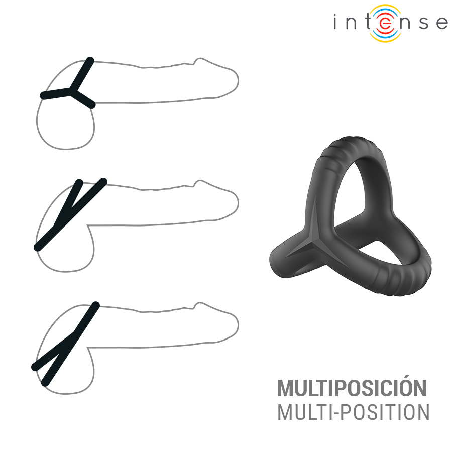 INTENSE - JOHN ANILLO TRIPLE AJUSTABLE MODELO 4