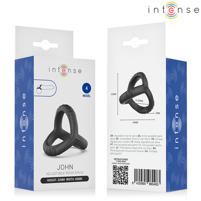 INTENSE - JOHN ANILLO TRIPLE AJUSTABLE MODELO 4