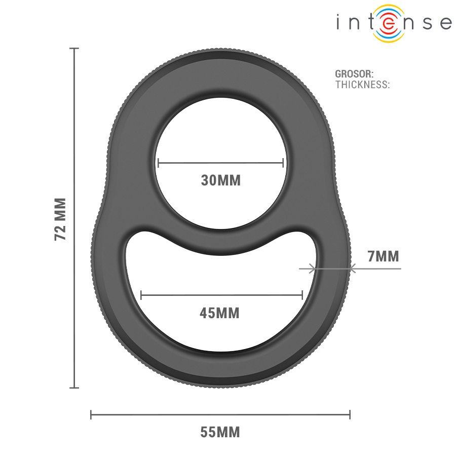 INTENSE - RICHARD ANILLO DOBLE AJUSTABLE MODELO 1
