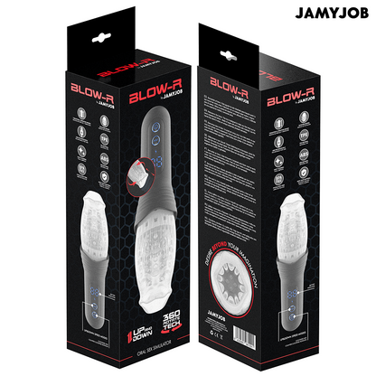 JAMYJOB - BLOW-R MASTURBADOR CON THRUSTING Y ROTACIÓN