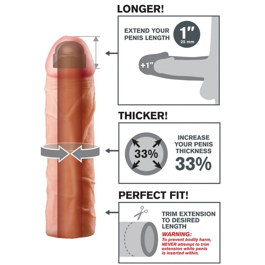 FANTASY X-TENSIONS - PERFECT 1 PENIS EXTENSION