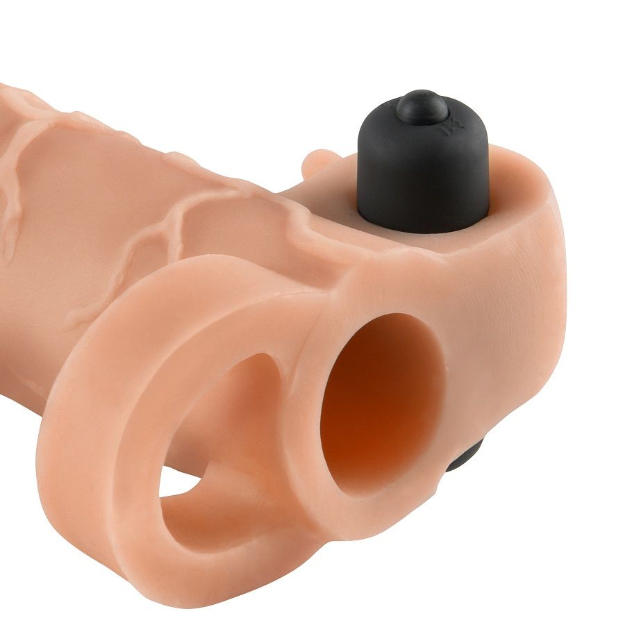 FANTASY X-TENSIONS - PENIS EXTENSION WITH REAL FEEL VIBRATOR 2