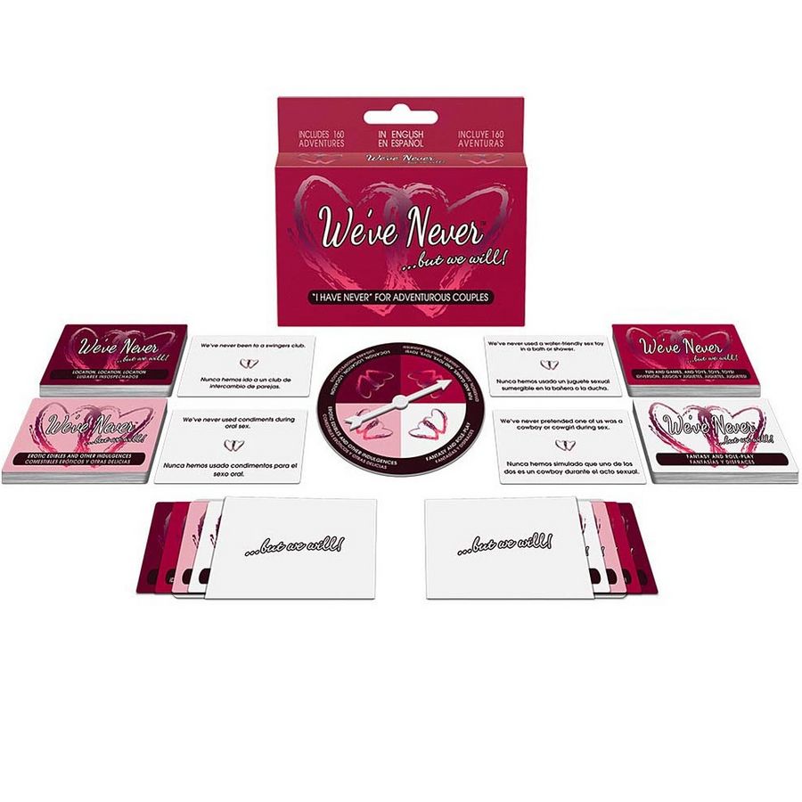 KHEPER GAMES - WE HAVE NEVER COUPLE'S CARD DECK I HAVE NEVER IS/EN