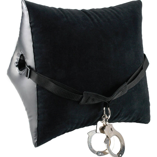 FETISH FANTASY SERIES - MASTER POSITION INFLATABLE PILLOW WITH HANDCUFFS