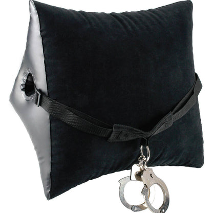 FETISH FANTASY SERIES - MASTER POSITION INFLATABLE PILLOW WITH HANDCUFFS