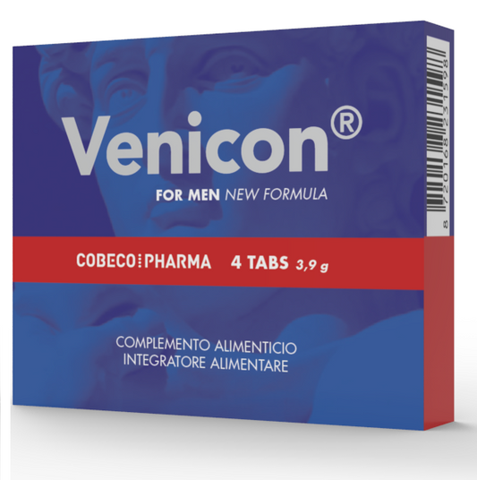 COBECO - VENICON MEN'S FOOD SUPPLEMENT 4 CAPSULES