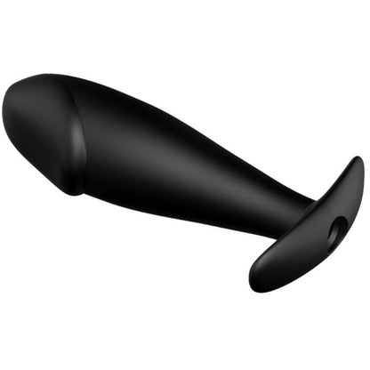 PRETTY LOVE - SILICONE ANAL PLUG PENIS SHAPE AND 12 VIBRATION MODES BLACK