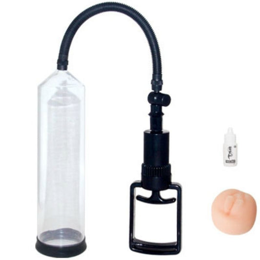 DANCE - ERECTION PUMP WITH SHOOT AND VAGINA NOZZLE 20 CM