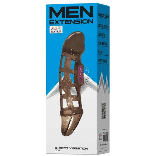 DANCE - VIBRATING PENIS EXTENSION SLEEVE WITH STRAP 13.5 CM