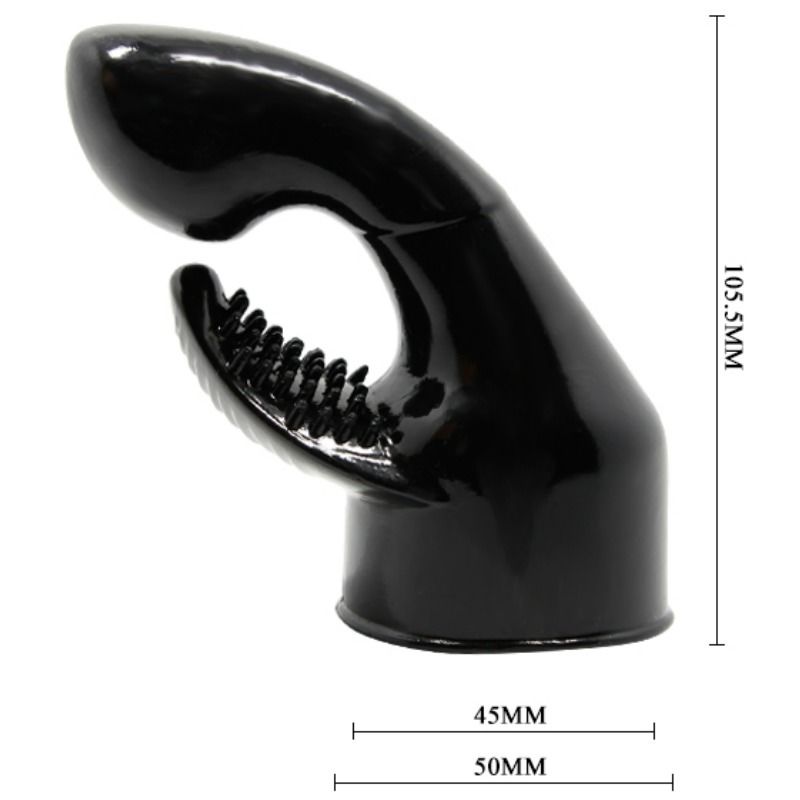 DANCE - POWER HEAD INTERCHANGEABLE HEAD FOR CLITORIS G-SPOT STIMULATION MASSAGER