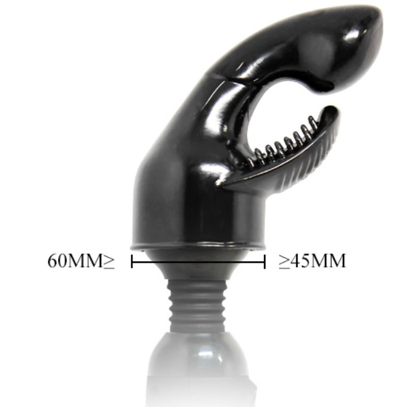 DANCE - POWER HEAD INTERCHANGEABLE HEAD FOR CLITORIS G-SPOT STIMULATION MASSAGER