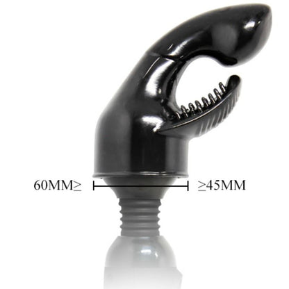 DANCE - POWER HEAD INTERCHANGEABLE HEAD FOR CLITORIS G-SPOT STIMULATION MASSAGER