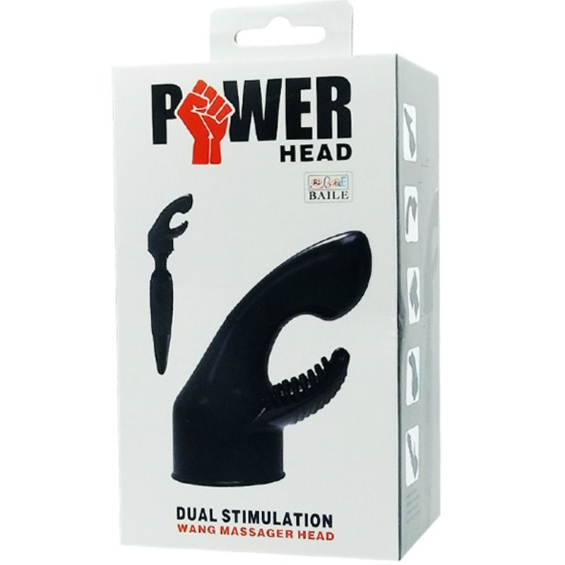 DANCE - POWER HEAD INTERCHANGEABLE HEAD FOR CLITORIS G-SPOT STIMULATION MASSAGER