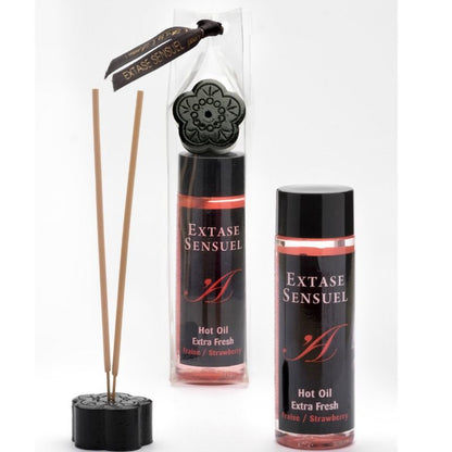 EXTASE SENSUAL - EXTRA FRESH STRAWBERRY EFFECT MASSAGE OIL 100 ML