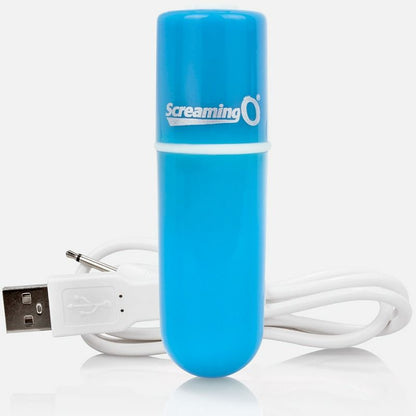 SCREAMING O - VOOOM BLUE RECHARGEABLE VIBRATING BULLET