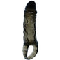 BAILE - PENIS EXTENSION SHEATH WITH STRAP FOR TESTICLES BLACK 13.5 CM
