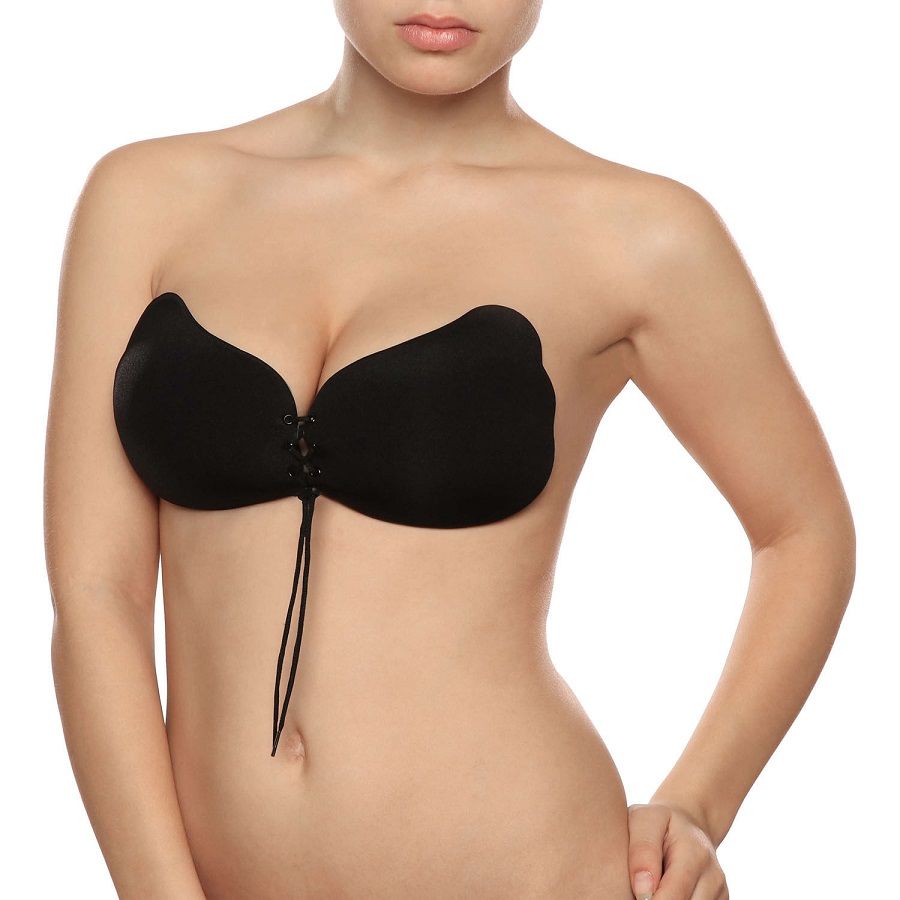 BYE-BRA - LACE-IT PUSH-UP ENHANCER BLACK CUP C