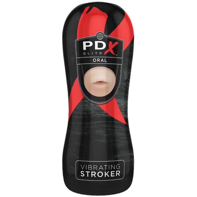 PDX ELITE - Vibrating Mouth Masturbator
