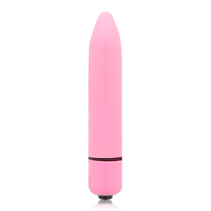GLOSSY - THIN INTENSE PINK VIBRATOR