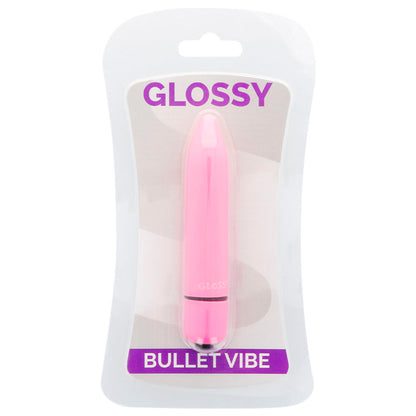 GLOSSY - THIN INTENSE PINK VIBRATOR