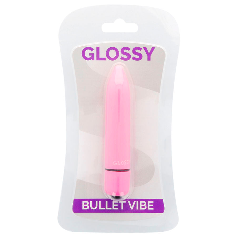 GLOSSY - THIN INTENSE PINK VIBRATOR