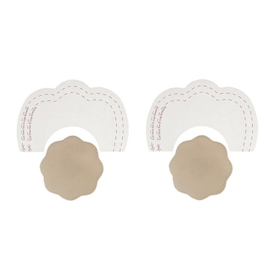 BYE-BRA - BREAST ENHANCER + SILK NIPPLE COVERS CUP D/F