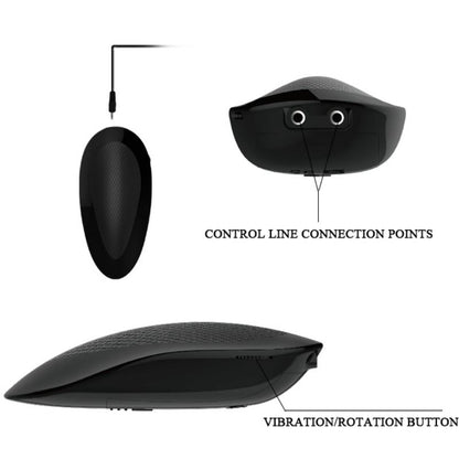 DANCE - REALISTIC OLIVER VIBRATOR WITH ROTATION FUNCTION