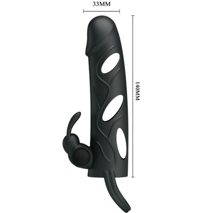 PRETTY LOVE - VIBRATING SILICONE CASE 14 CM 2.0